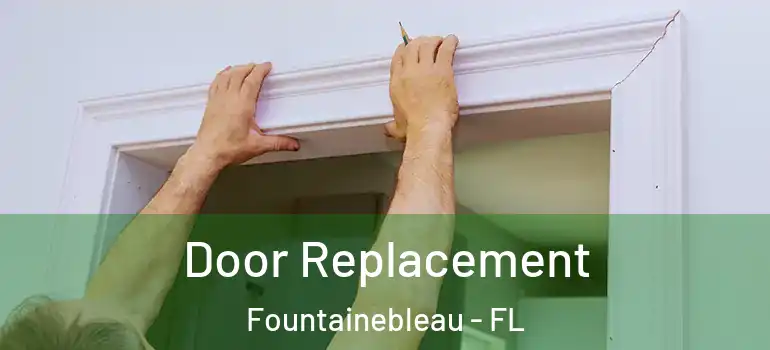  Door Replacement Fountainebleau - FL