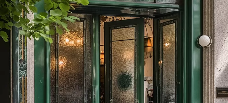 Frosted Pantry Door in Fountainebleau, FL