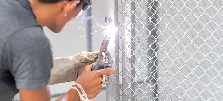 Commercial Mesh Door Repair in Fountainebleau, FL
