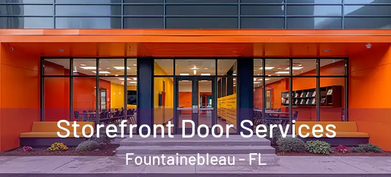  Storefront Door Services Fountainebleau - FL